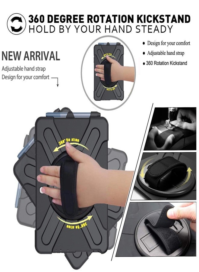 AOCOOLFAN Case for Microsoft Surface Go 4 (2023) 10.5 Inch/Surface Go 3 / Surface Go 2 / Surface Go (2018), Heavy Duty Protective Case, Not Compatible with Type Cover Keyboard, Black - Image 3
